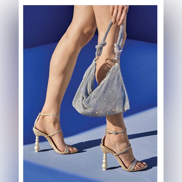 Cult Gaia Hera Nano Rhinestone Shoulder Bag - Picture 2 of 7